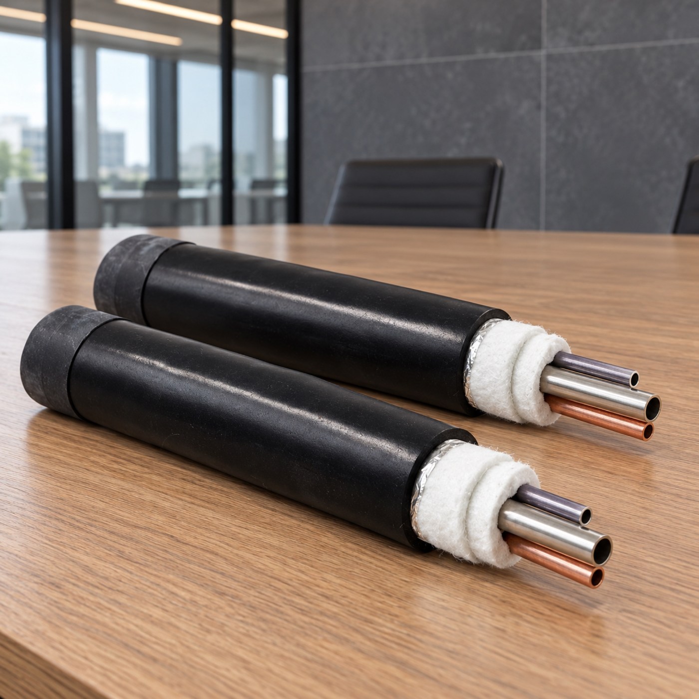 Steam tracing tubing construction detail